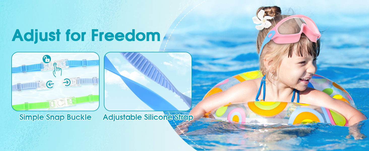 kids goggles for swimming 4-7