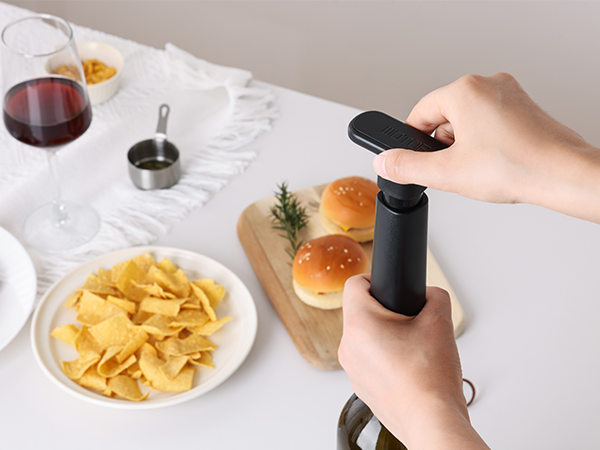 wine vacuum pump and stopper