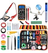 Soldering Iron Kit,80W LCD Digital Soldering Gun with Adjustable Temperature Controlled and Fast ...