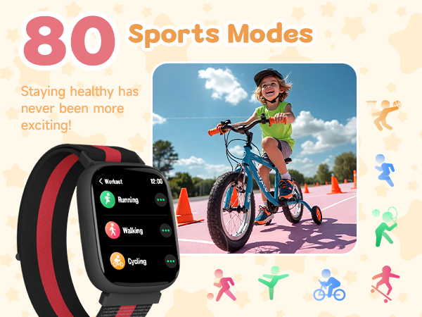 Smart Watch for kids Sport Modes