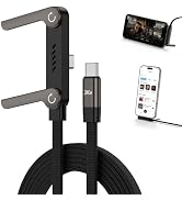 Invisible Holder Charger Cable,240W USB C to USB C Fast Charging Cable 5FT | Right Angle Fast Cha...