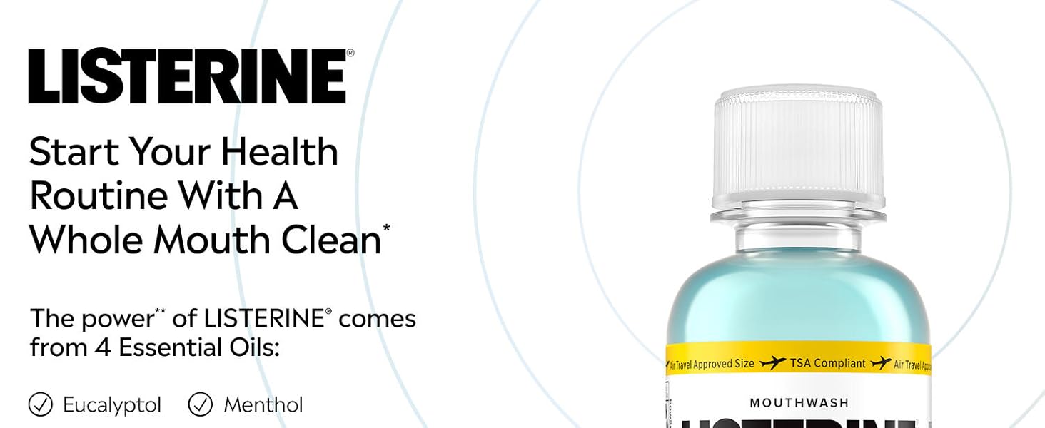 Listerine alcohol free