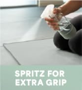 S&T INC. Aura Microfiber Yoga Mat Towel, 26.5" x 72", Green | Soft and Absorbent, Quick-Dry for G...