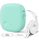 XenGro Mini Label Maker Machine with Tape – Portable Bluetooth Mini Label Printer, Wireless Therm...
