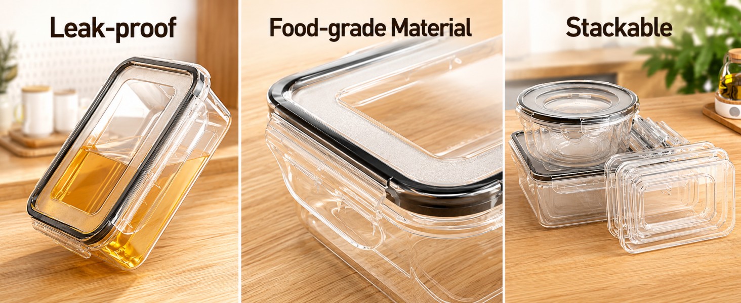 Food Storage Containers with Lids
