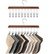 StorageWorks Hat Rack, Closet Organizer and Storage for Baseball Caps,Set of 2 with 10 Adjustable...