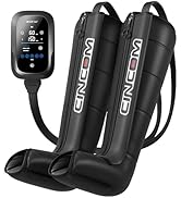 CINCOM Leg Massager Recovery System, Cordless Air Compression Boots for Circulation, Pro Sequenti...