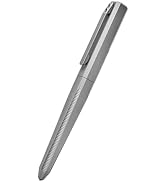 Hamans Titanium Ballpoint Pen with Clip Cap 5.2" Tactical Pen Compact Size EDC Ballpoint Pen for ...