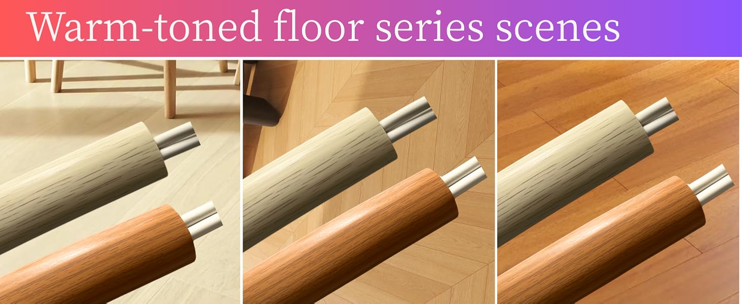 warm toned floor