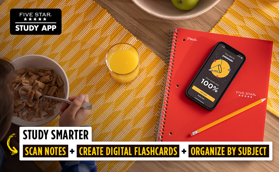 STUDY ANYWHERE SCAN NOTES CREATE DIGITAL FLASHCARDS ORGANIZE BY SUBJECT