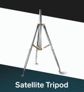 STEREN Satellite Tripod for Directv or Dish Network 2" Inch & 1 5/8" OD Satellite Mount Work on F...