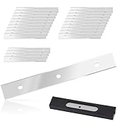 EHDIS 6 inch Razor Blades Paint Scraper Replacement Stainless Steel Blades for Window Scrapers, D...