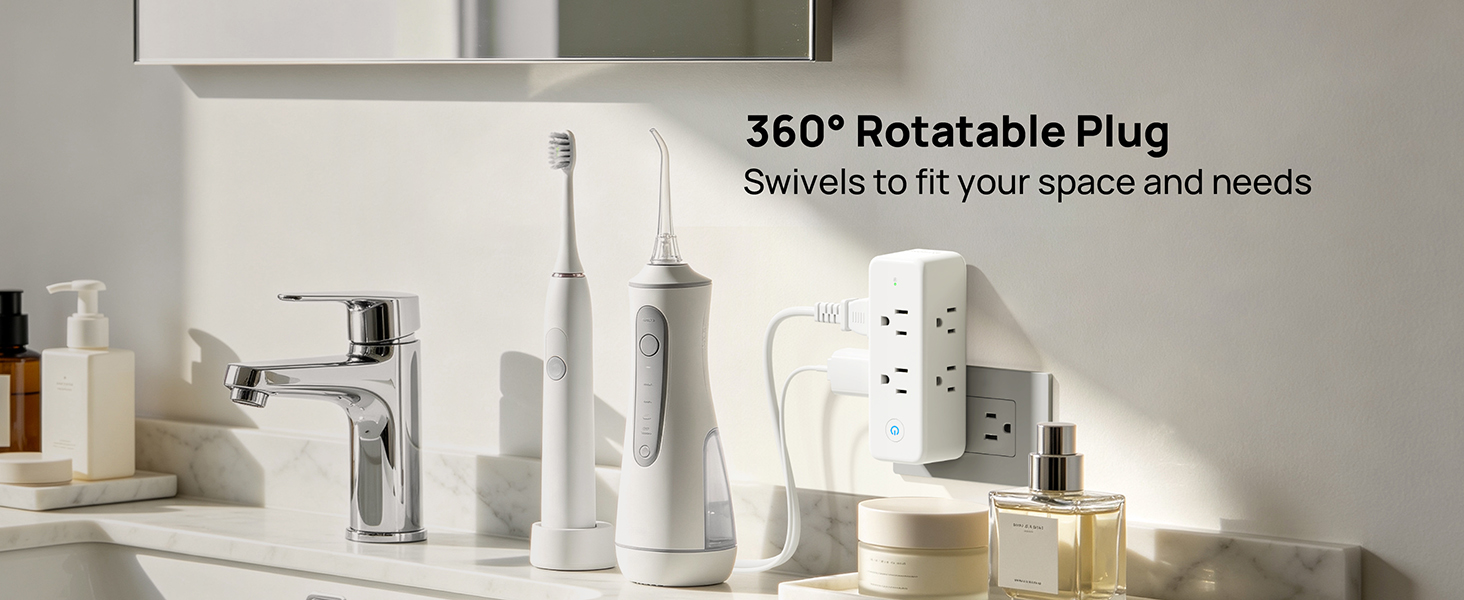 360 Rotating outlet Extender