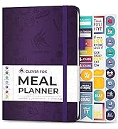 Clever Fox Weekly Meal Planner - Weekly & Daily Meal Prep Journal with Shopping and Grocery Lists...