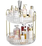 GTI 360°Rotating Makeup Organizer (Clear, 9