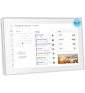 Moonka 15.6" Wall Planner Digital Calendar & Chore Chart, Smart Full HD Touchscreen Interactive D...