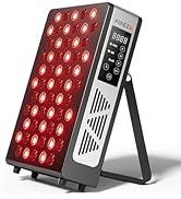 FLIKEZE Red Light Therapy for Body Face, 3+4 Chips 7 Wavements 460nm-880nm Red Light Panel with 4...