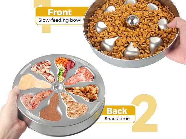 slow feeder dog bowls