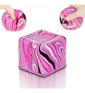 Puffwize Veined Cube Squishy Toy, Stress Relief and Anxiety Fidget Toy, Ice Cube Squishy Sensory ...