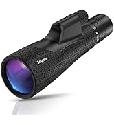 15-45x55 Zoom Monocular Telescope-High Power Monocular for Adults BAK4 Prism for Bird Watching an...