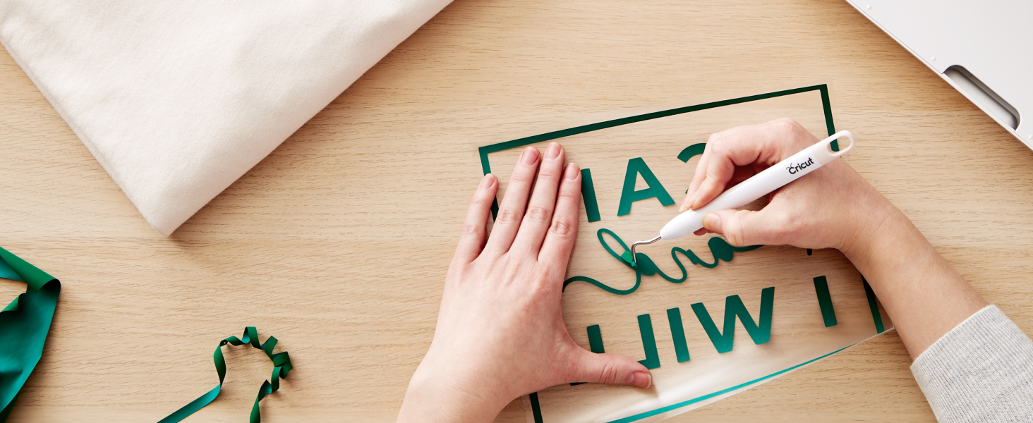 cricut weeding