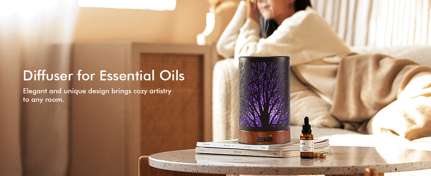 Metal Aromatherapy Oil Diffuser-2