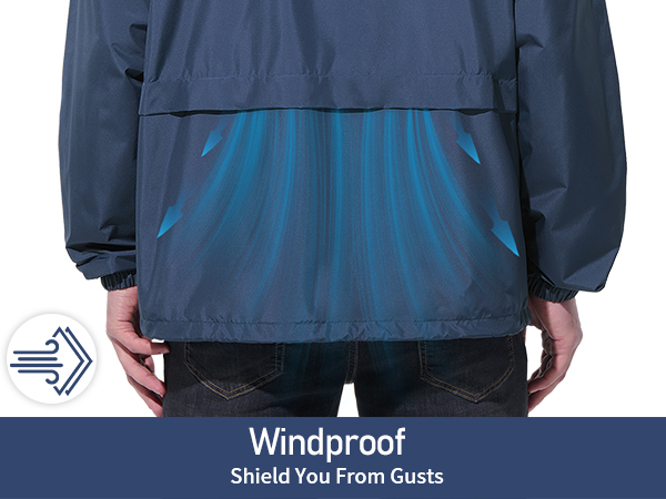 MENS RAIN JACKET