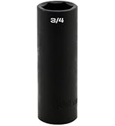 Proferred S32124 1/2" Drive SAE Socket, 3/4" Deep Impact 6 Point