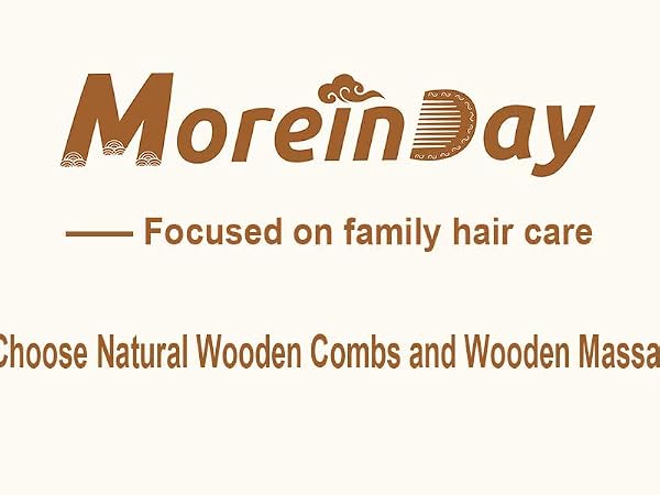wooden comb