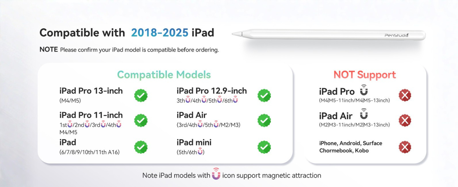 magnetic pro replacement tips drawing tablet wireless refurbished lapiz para lápiz penscript