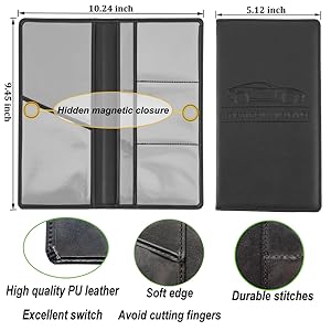 registration insurance card holder