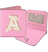 RNIEGA Initial Wallet Women Small Teen Girl Gifts Trendy Stuff Girls Wallets Personalized Christm...