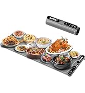 Ann Katy Food Warming Mat for Food XXXL 39"x15" 550W,Portable Electric Warming Tray for Buffets P...