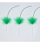 Sofolor Interactive Cat Toys Replacement Feather Wand for P43 (3 Pcs), Only Accessories