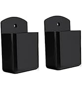 KYIEN Pack of 2 Self Adhesive TV Air Conditioner Remote Control Holder Wall Mount Storage Box Org...