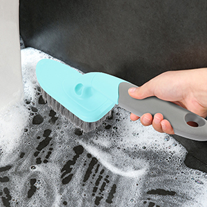 Bathroom Scrub Brush is a heavy-duty shower brush for cleaning