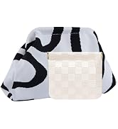 Vpoofree Clutch Purses for Women,Woven Crochet Bag&Cosmetic Bag Dumpling Striped Cloud Purse Even...