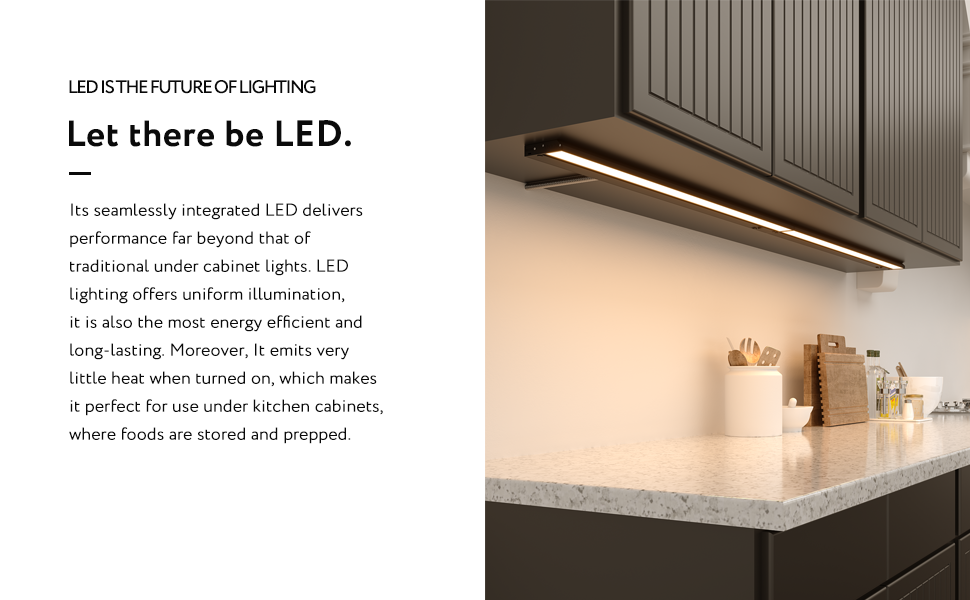 Direct Wire Dimmable LED Under Cabinet Lights