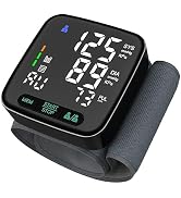 SimpliCare U60AH Automatic Wrist Blood Pressure Monitor, FDA 510(k) Cleared, Measures Systolic & ...