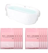 Swingers 10 Pack Disposable Bathtub Cover Liner, Large Bathtub Liner Plastic Bag Hotel Bathtub Li...