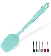 Heat Resistant Silicone Spoon Spatula: U-Taste 600ºF High Heat Flexible 11.38in Silicon Mixing St...