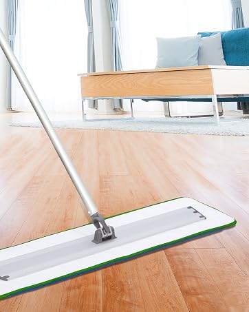 Mop plate with disposable mop pad affixed to the bottom with hook and loop technology