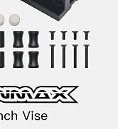 AM ARROWMAX Precision Double-Ended Mini Bench Vise - Crafted From Aerospace-grade Aluminum Alloy ...