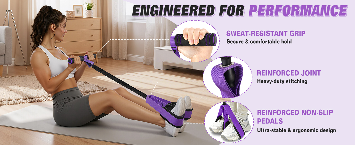 exercise bands with handles