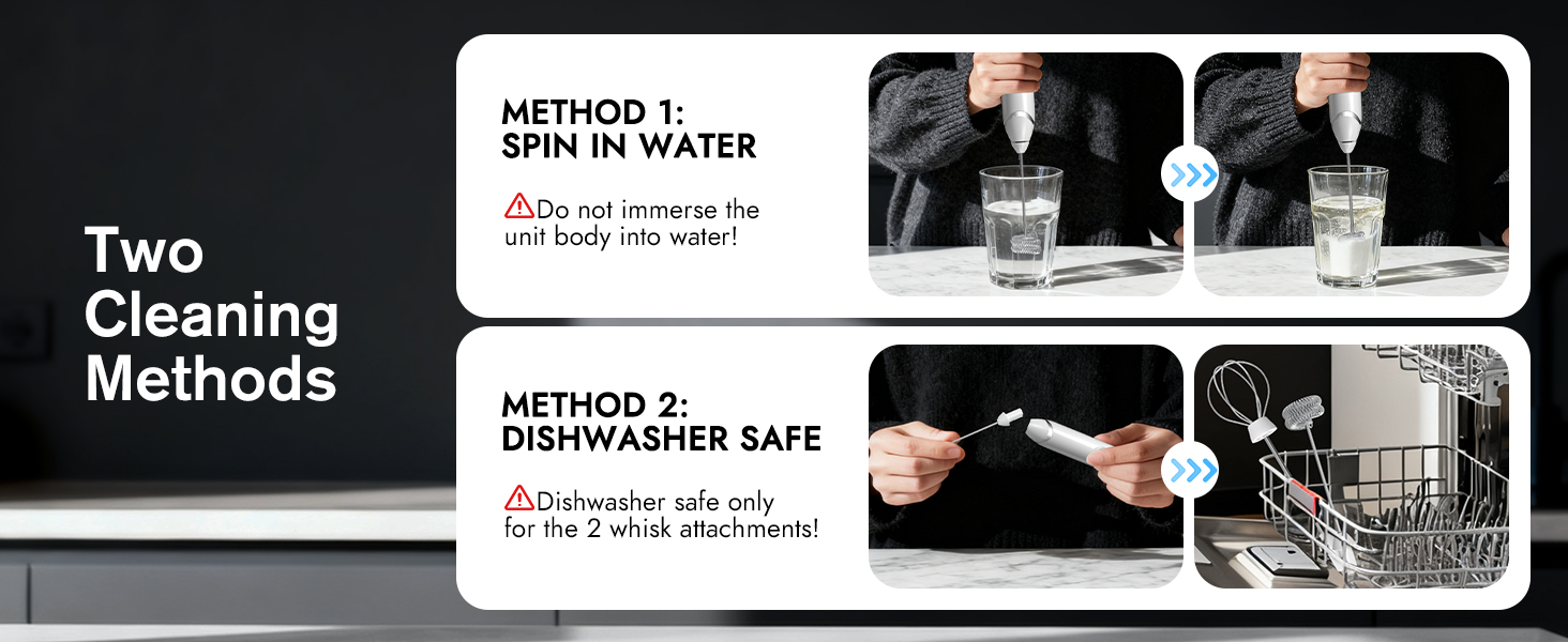 Two Cleaning Methods