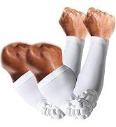 Arm Sleeves with Elbow Pads Arm Pad Sleeve for Kid, Youth and Adult, Wrestling Elbow Pad for Kind...