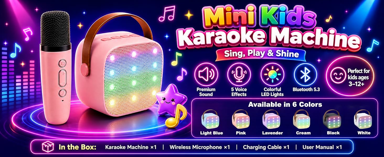 karaoke machine for kids