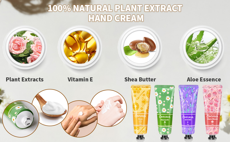 Hand Cream Scented Candles Gift Set