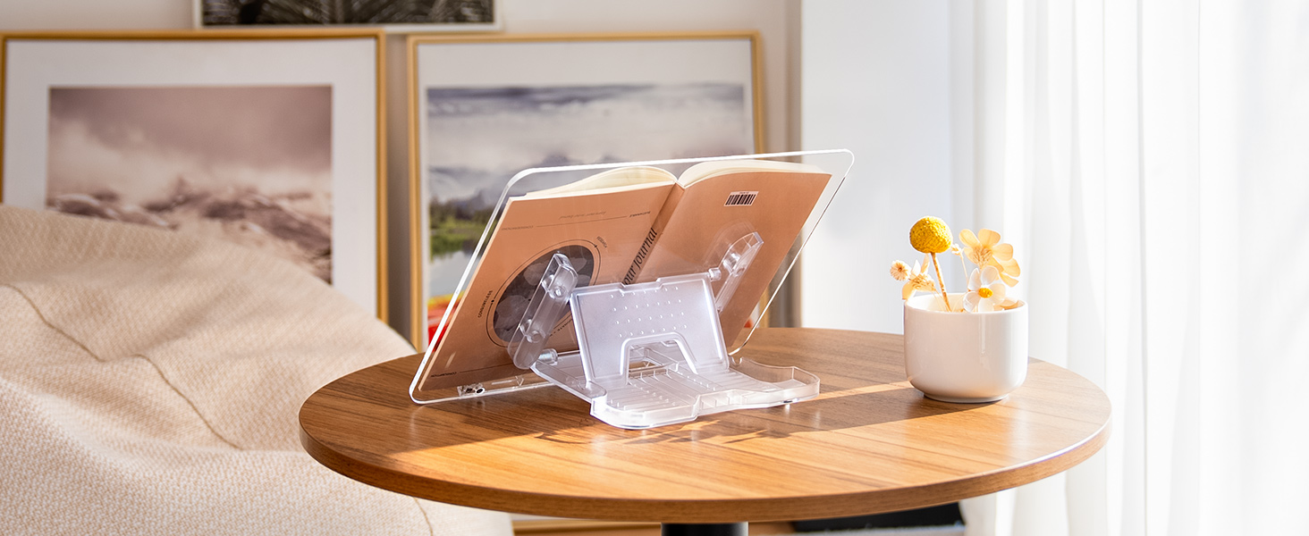angle adjustable book stand