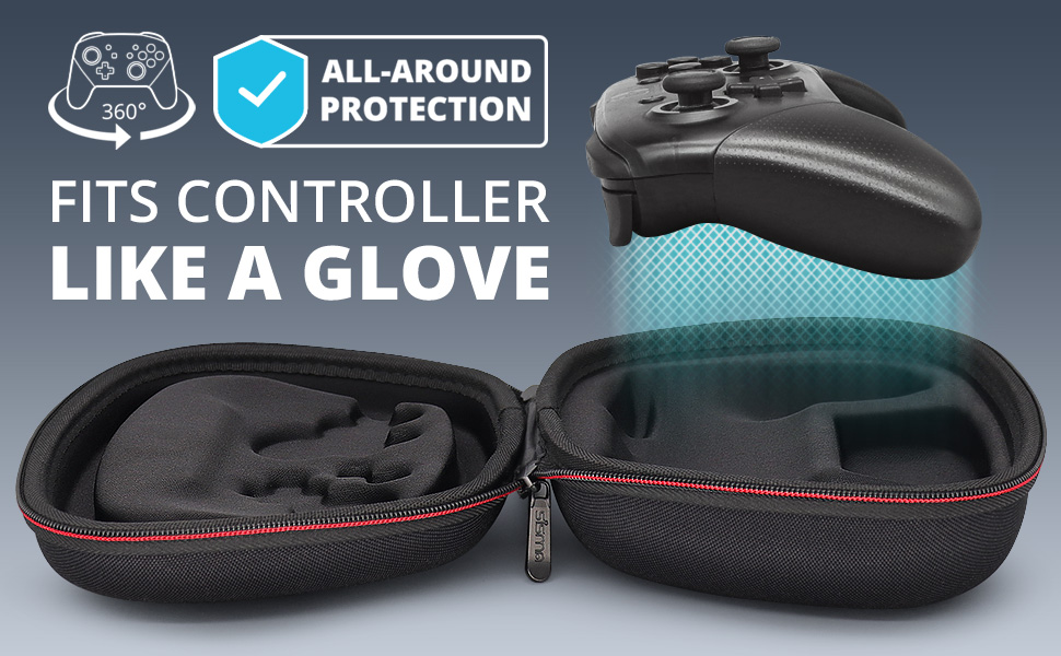 nintendo switch pro controller travel storage case